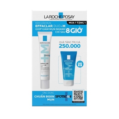 LA ROCHE POSAY Combo (Effaclar Duo+M 40ml + Effaclar Purifying Foaming Gel 50ml)