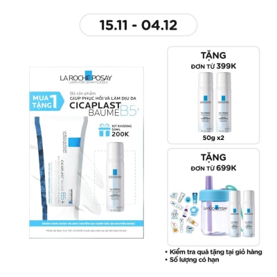 LA ROCHE POSAY Combo (Cicaplast Baume B5+ 40ml+Thermal Spring Water 50ml)