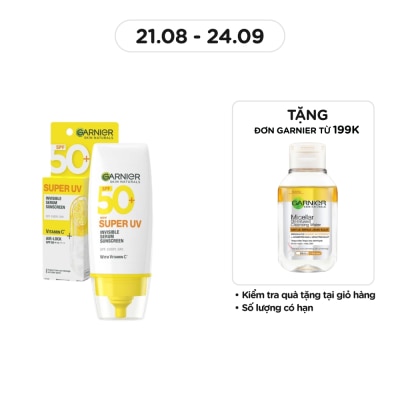 GARNIER Skin Naturals Super UV Invisible Serum Sunscreen 30ml