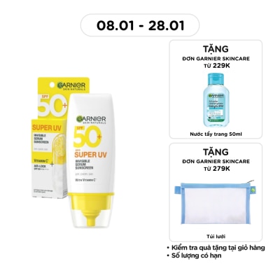 GARNIER Skin Naturals Super UV Invisible Serum Sunscreen 30ml