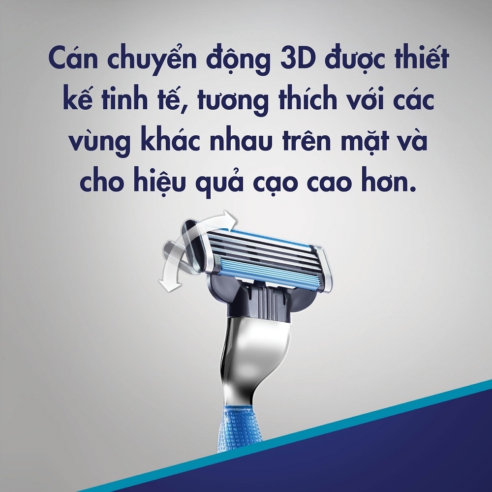 Dao Cạo Gillette Mach3+ (1 Cán Dao+ 2 Đầu Dao Cạo)