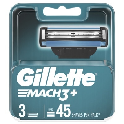 GILLETTE Đầu Dao Cạo Thay Thế Gillette Mach3+ 3Pcs