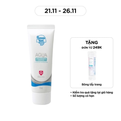 BANANA BOAT Kem Chống Nắng Banana Boat Aqua Long Wearing Moisture UV Protection Sunscreen Lotion SPF50+ PA++++ 50ml