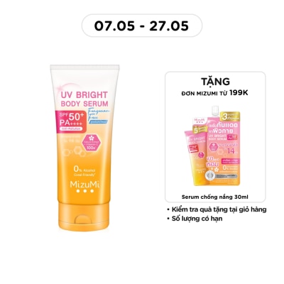 MIZUMI - UV Bright Body Serum Fragrance Free SPF50+ PA++++ 180ml