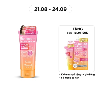 MIZUMI Kem Chống Nắng Mizumi UV Bright Body Serum SPF50+ PA++++ 180ml