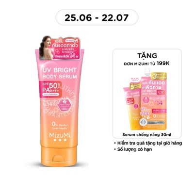 MIZUMI - Kem Chống Nắng Mizumi UV Bright Body Serum SPF50+ PA++++ 180ml