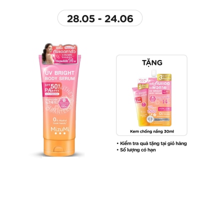 MIZUMI - Kem Chống Nắng Mizumi UV Bright Body Serum SPF50+ PA++++ 180ml