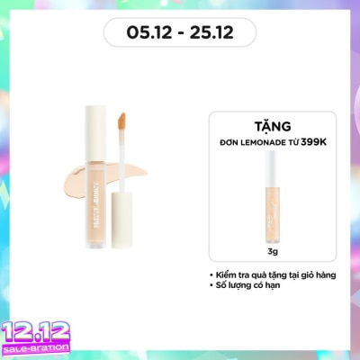 LEMONADE Kem Che Khuyết Điểm Lemonade Kiềm Dầu & Bền Màu Tuyệt Đối Matte Addict Concealer 3g .#B00