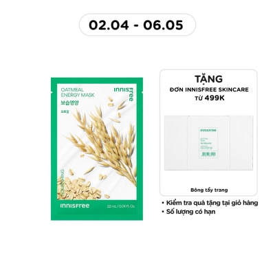 INNISFREE - Oatmeal Energy Mask 22ml