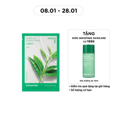 INNISFREE Mặt Nạ Innisfree Green Tea Energy Mask 22ml
