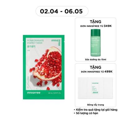 INNISFREE - Pomegranate Energy Mask 22ml