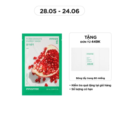 INNISFREE - Mặt Nạ Innisfree Pomegranate Energy Mask 22ml