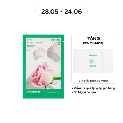 INNISFREE - Mặt Nạ Innisfree Rose Energy Mask 22ml
