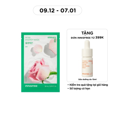 INNISFREE Mặt Nạ Innisfree Rose Energy Mask 22ml