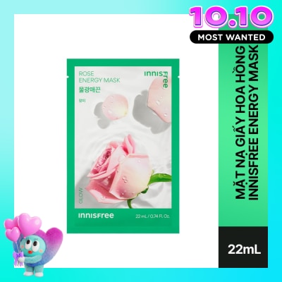 INNISFREE Mặt Nạ Innisfree Rose Energy Mask 22ml image