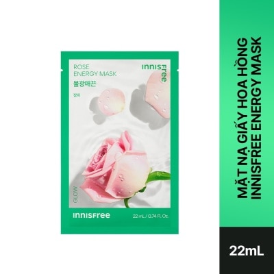 INNISFREE Mặt Nạ Innisfree Rose Energy Mask 22ml