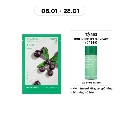 INNISFREE Mặt Nạ Innisfree Acai Berry Energy Mask 22ml