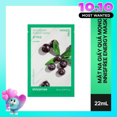 INNISFREE Mặt Nạ Innisfree Acai Berry Energy Mask 22ml image