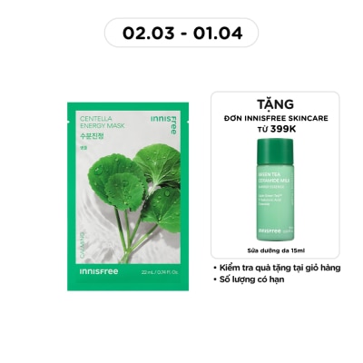 INNISFREE Mặt Nạ Innisfree Centella Energy Mask 22ml