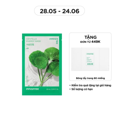 INNISFREE - Mặt Nạ Innisfree Centella Energy Mask 22ml