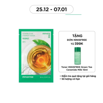 INNISFREE Kombucha Energy Mask 22ml