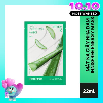 INNISFREE Mặt Nạ Innisfree Aloe Energy Mask 22ml image