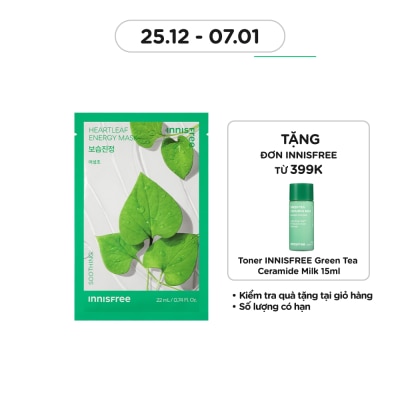 INNISFREE Heartleaf Energy Mask 22ml