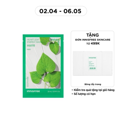 INNISFREE - Heartleaf Energy Mask 22ml