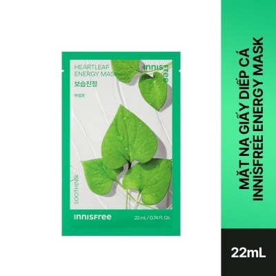 INNISFREE Mặt Nạ Innisfree Heartleaf Energy Mask 22ml