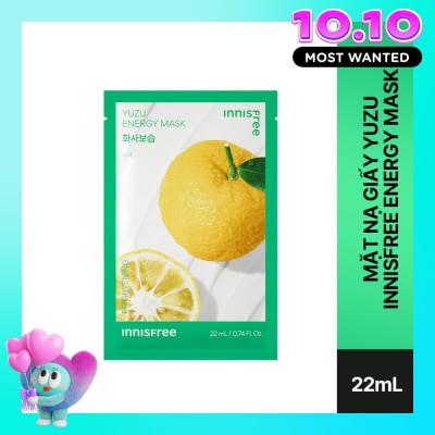 INNISFREE Mặt Nạ Innisfree Yuzu Energy 22ml image