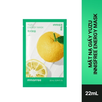 INNISFREE Mặt Nạ Innisfree Yuzu Energy 22ml