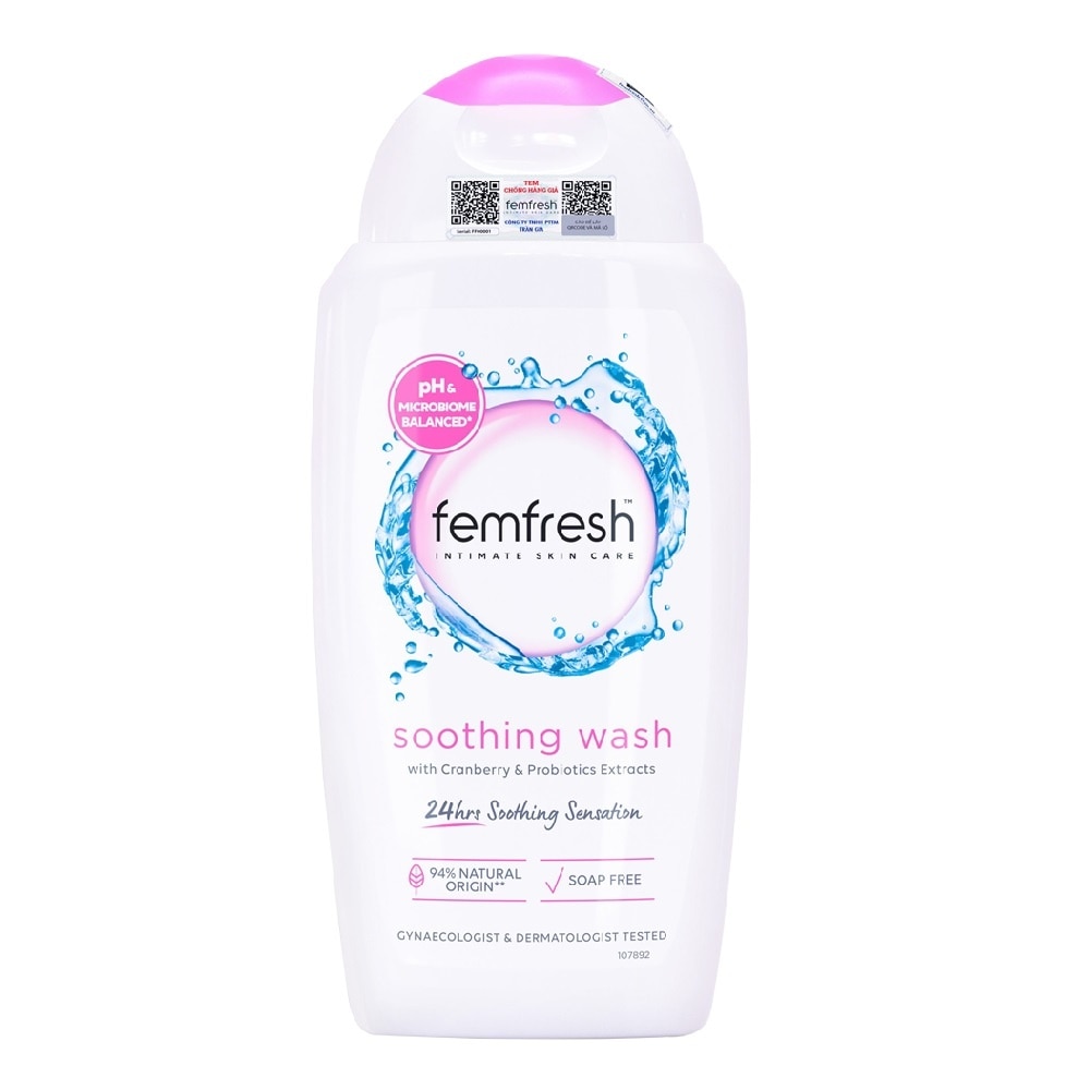 Dung Dịch Vệ Sinh Phụ Nữ Femfresh Intimate Skin Care Soothing Wash 250ml