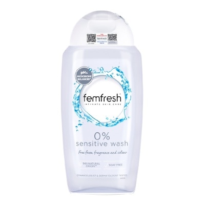 FEMFRESH 0% Sensitive Intimate Wash 250ml