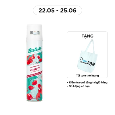 BATISTE Dầu Gội Khô Batiste Hương Hoa Anh Đào 200ml