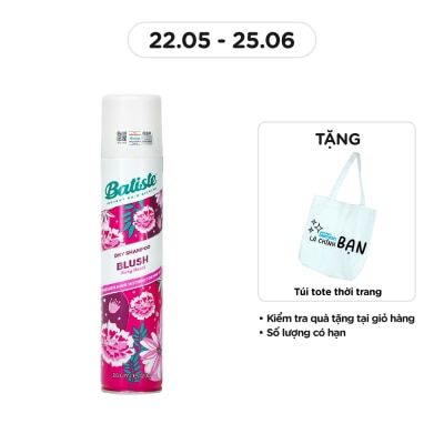 BATISTE Dầu Gội Khô Batiste Hương Hoa Quyến Rũ 200ml