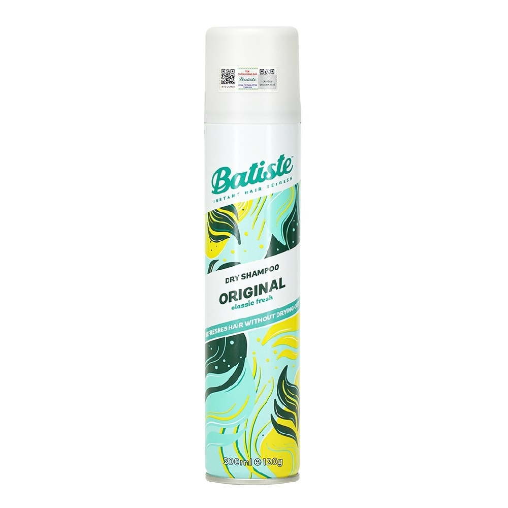 Batiste Dry Shampoo Original Classic Fresh 200ml