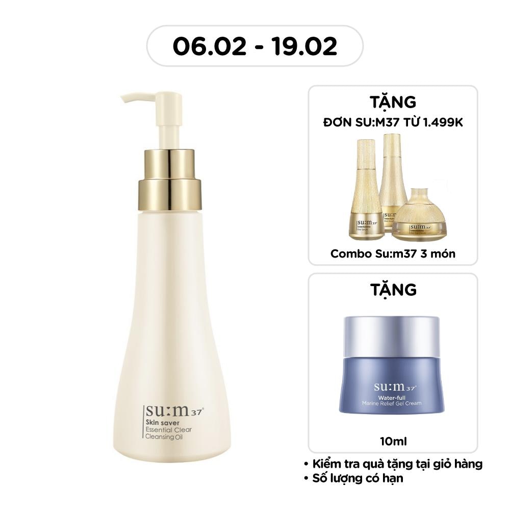 Dầu Tẩy Trang Su:m37 Skin Saver Essential Cleansing Oil 250ml