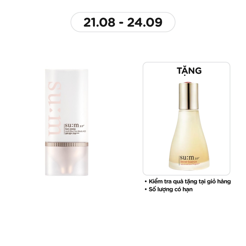 Kem Chống Nắng Su:m37 Sun Away Multi Effect Sun Block SPF50+ PA+++ 50ml