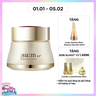 SU:M37º Kem Dưỡng Su:m37 Secret Cream 50ml