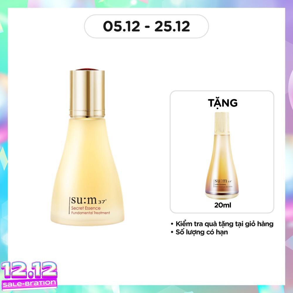 Tinh Chất Su:m37 Secret Essence Fundamental Treatment 80ml