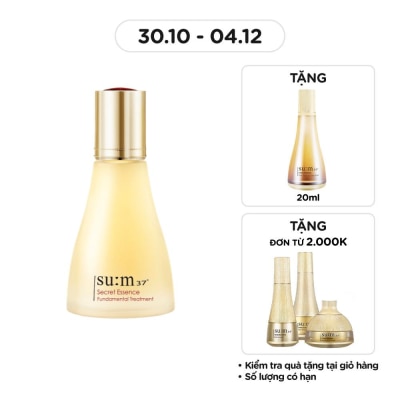 SU:M37º Tinh Chất Su:m37 Secret Essence Fundamental Treatment 80ml