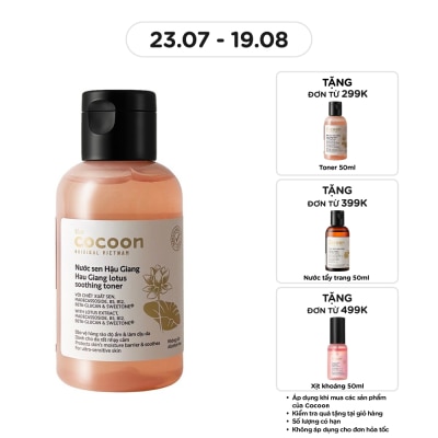 COCOON - Hau Giang Lotus Soothing Toner 140ml image