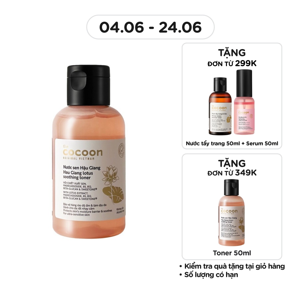 Hau Giang Lotus Soothing Toner 140ml