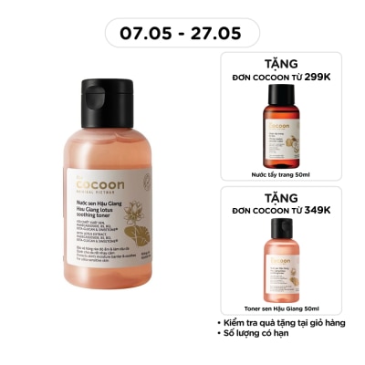 COCOON - Hau Giang Lotus Soothing Toner 140ml