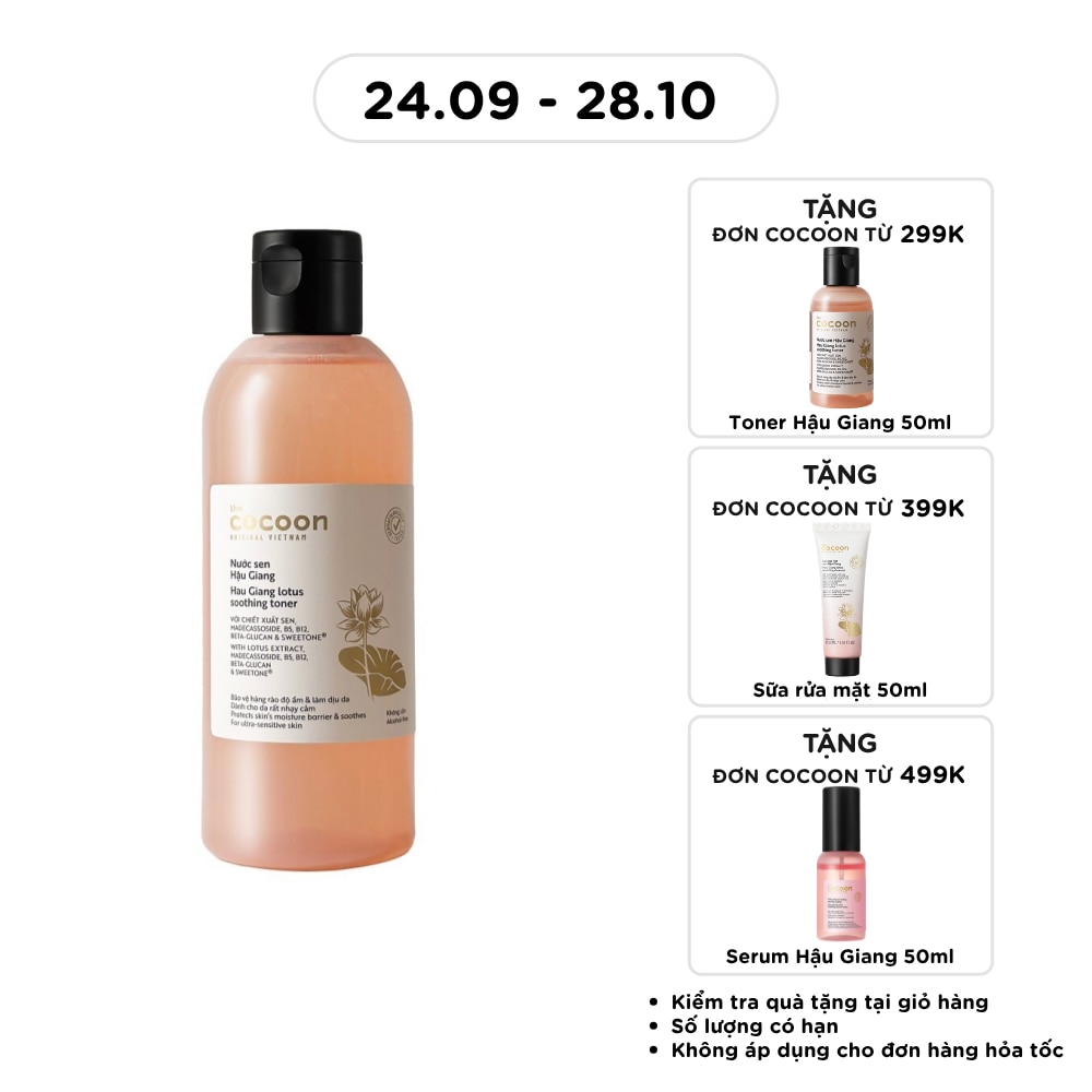 Hau Giang Lotus Soothing Toner 310ml image