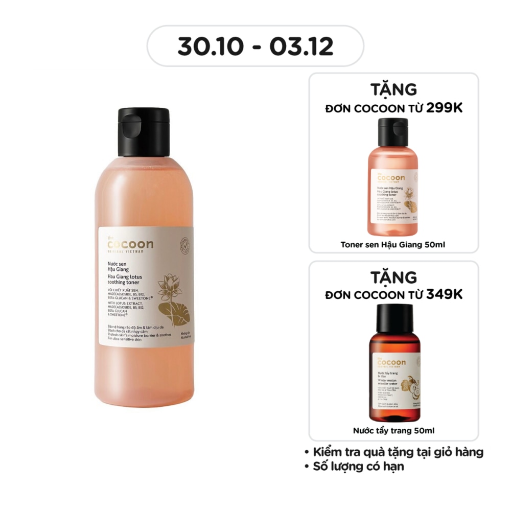 Hau Giang Lotus Soothing Toner 310ml
