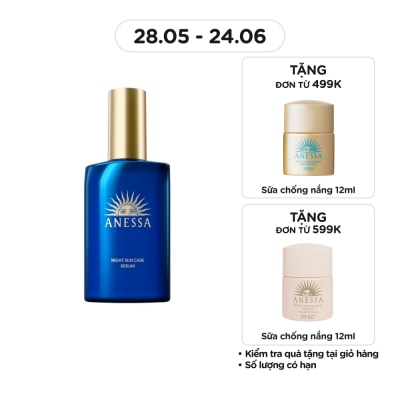 ANESSA - Serum Dưỡng Da Và Phục Hồi Da Sau Nắng Anessa Night Sun Care Serum 180ml