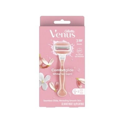 VENUS Dao Cạo Gillette Venus Comfortgilde Với Dải Bôi Trơn (1 Cán Dao+ 2 Đầu Dao Cạo)