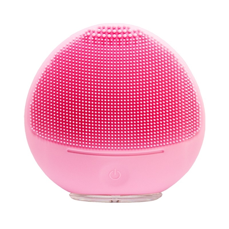 Sensitive Facial Cleansing & Massaging Device .#Pink