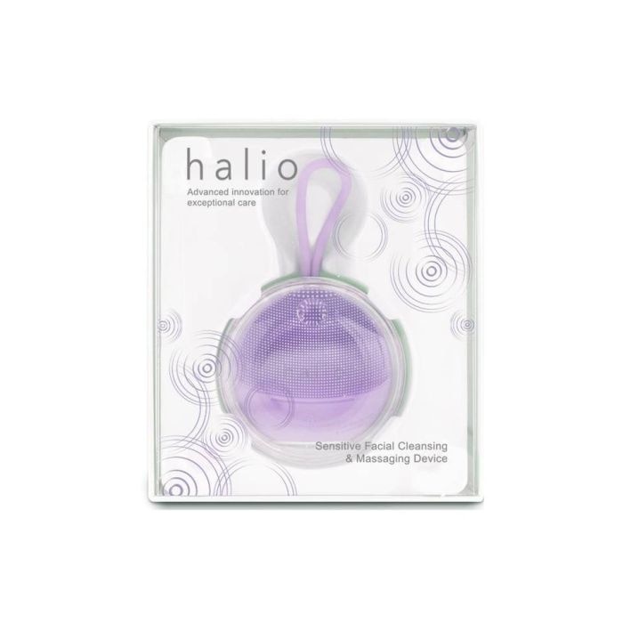 Máy Rửa Mặt Halio Sensitive Facial Cleansing & Massaging Device .#Purple